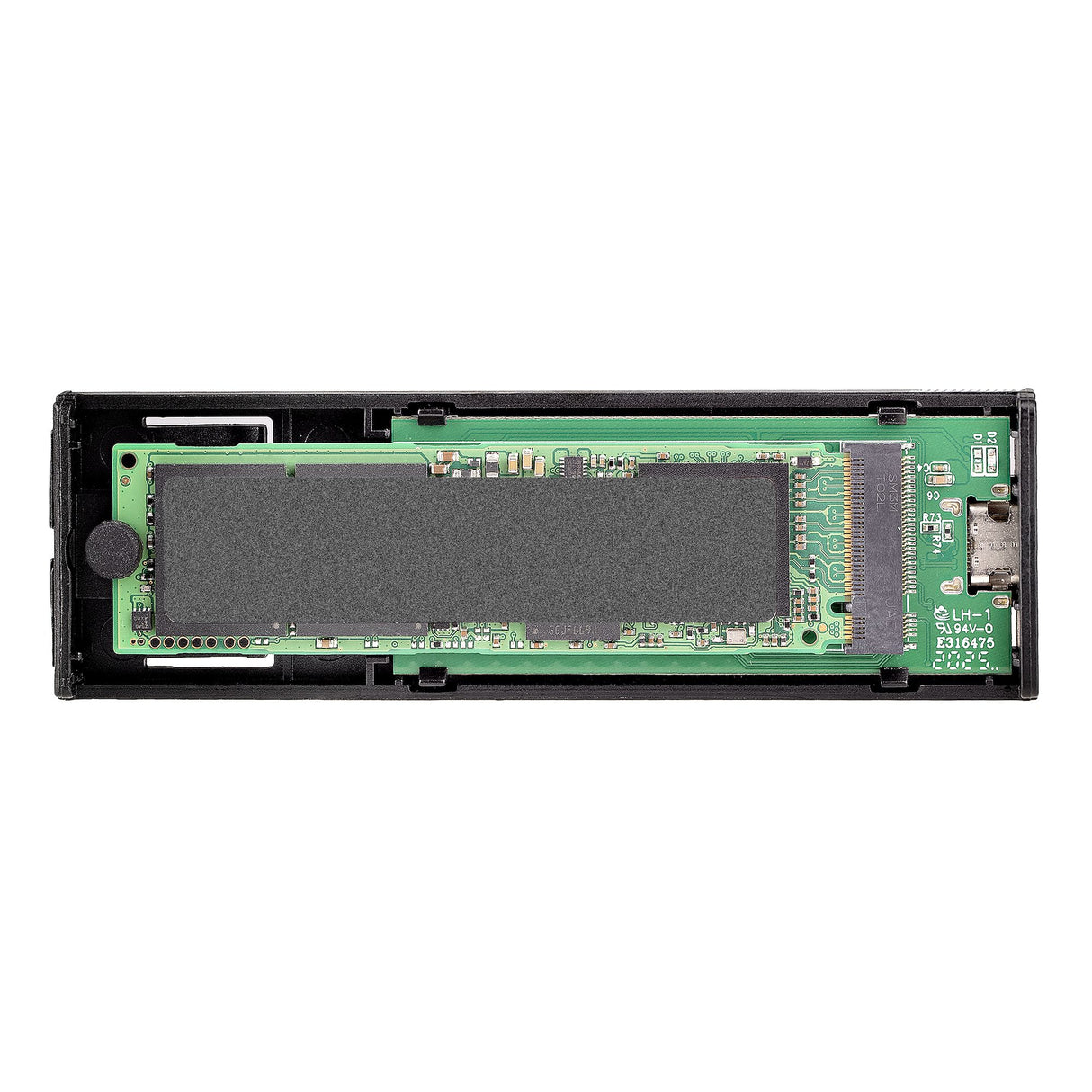 StarTech.com Caja Externa de Aluninio USB-C 10Gbps a NVMe M.2 o SSD M.2 SATA - Sin Herramientas para SSD M.2 NGFF PCIe/S
