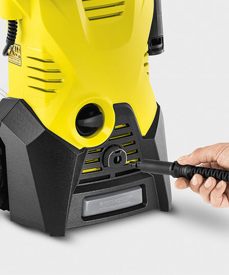 Kärcher K3 limpiadora de alta presión o hidrolimpiadora Vertical Eléctrico 330 l/h 1650 W Negro, Amarillo, 1 usuario(s)