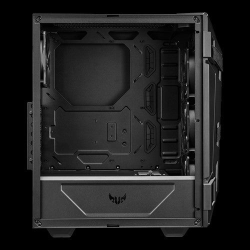 ASUS TUF Gaming GT301 carcasas ordenador ABS, Acero, Vidrio templado Midi Tower PC Negro
