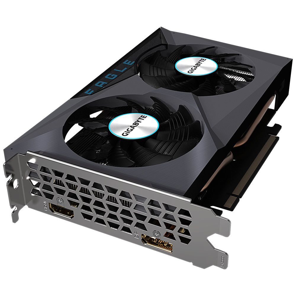 GIGABYTE Radeon RX 6400 EAGLE 4G tarjetas gráficas AMD Radeon RX 6400 2321 MHz 2039 MHz