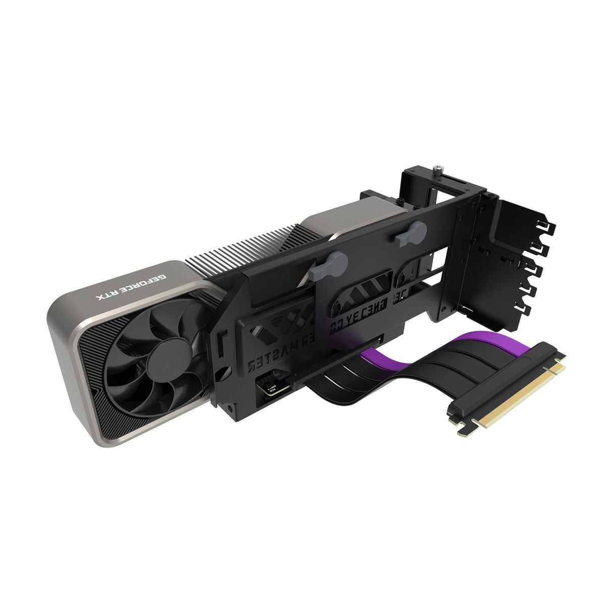 Cooler Master Gaming MCA-U000R-KFVK03 pieza de computadora Universal Porta tarjetas gráficas, ABS, Latón, Níquel