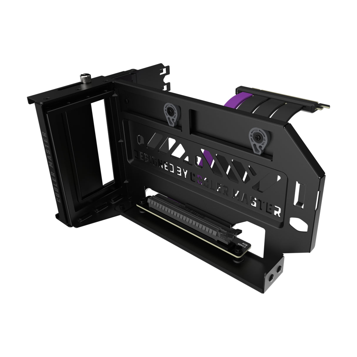 Cooler Master Gaming MCA-U000R-KFVK03 pieza de computadora Universal Porta tarjetas gráficas, ABS, Latón, Níquel