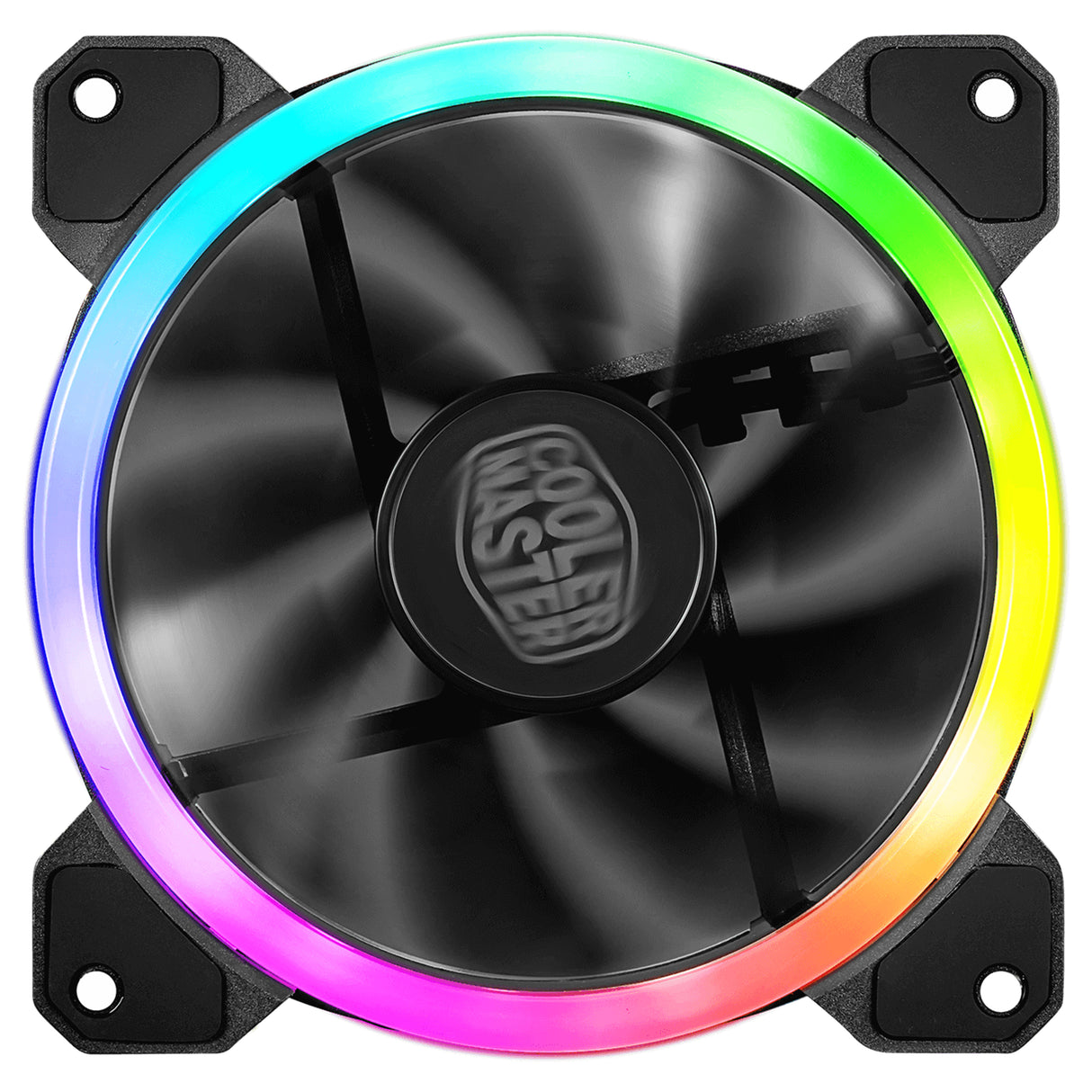 Cooler Master MasterFan MF120 S2 Gabinete de la computadora Ventilador 12 cm Negro 1 pieza(s), 1200 RPM