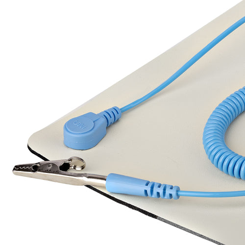 StarTech.com Alfombrilla Antiestática, Superficie Antiestática para la Reparación de Electrónicos para Mesa, con Cable d