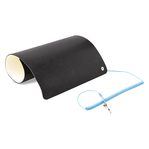 StarTech.com Alfombrilla Antiestática, Superficie Antiestática para la Reparación de Electrónicos para Mesa, con Cable d