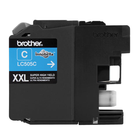TINTA BROTHER LC505C CYAN RENDIMIENTO 1300 PAGINAS APROX. P/J100/J105