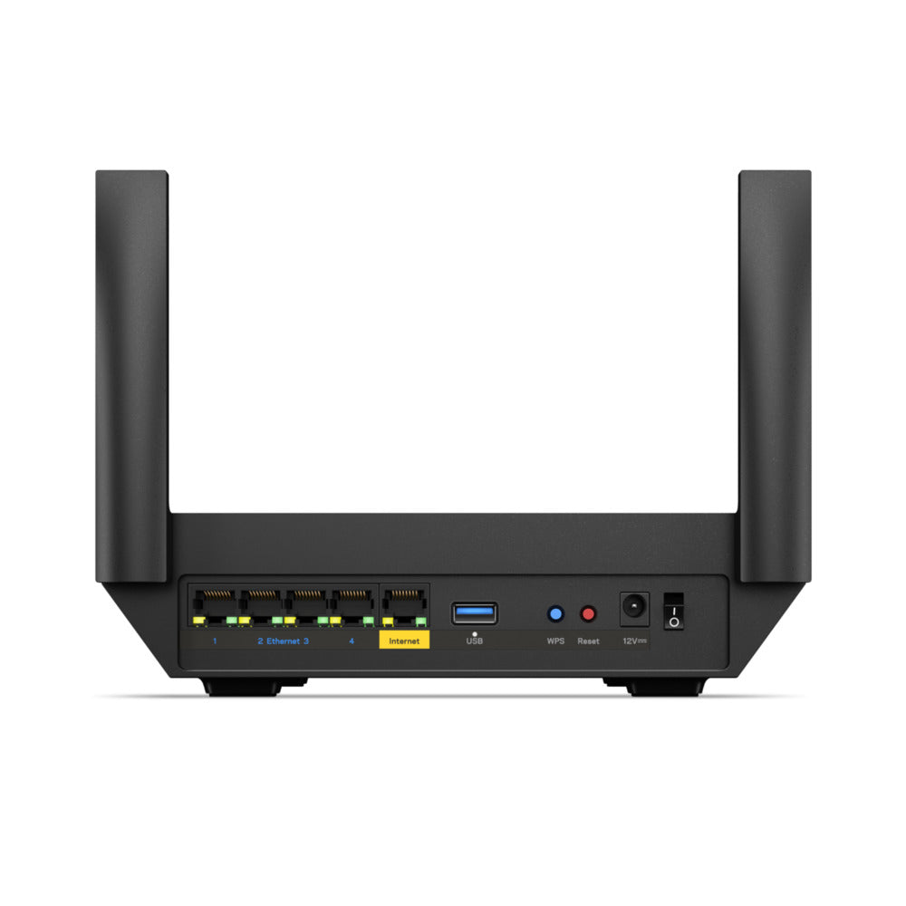 Linksys Hydra 6 router inalámbrico Gigabit Ethernet Doble banda (2,4 GHz / 5 GHz) Negro