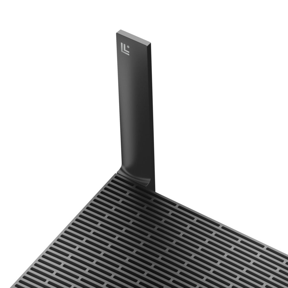 Linksys Hydra 6 router inalámbrico Gigabit Ethernet Doble banda (2,4 GHz / 5 GHz) Negro, Wi-Fi 6 (802.11ax), Router de m