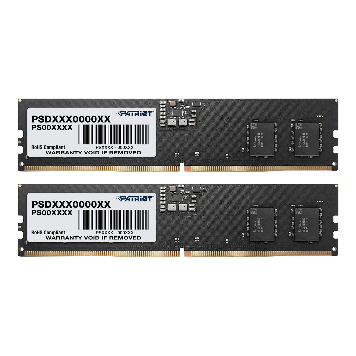 Patriot Memory Signature Line PSD532G4800K módulo de memoria 32 GB 2 x 16 GB DDR5 288-pin DIMM