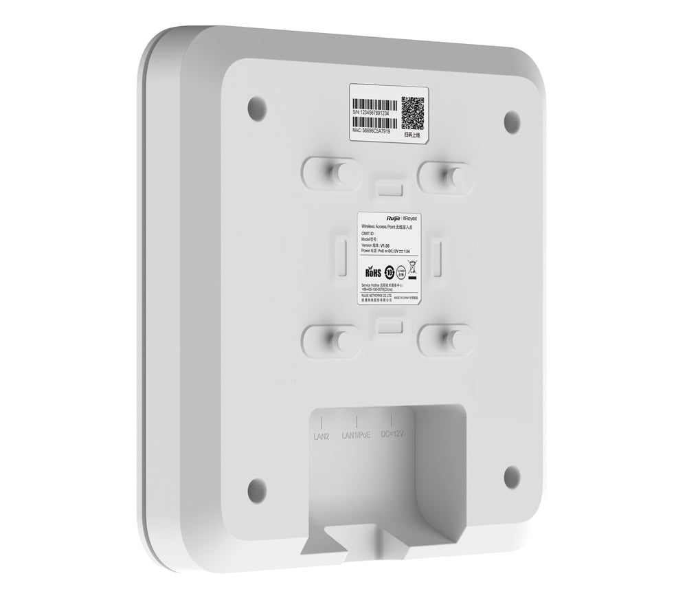 Ruijie Networks RG-E-130(GE) adaptador PoE Gigabit Ethernet 53 V, 100, 1000 Mbit/s, IEEE 802.3af
