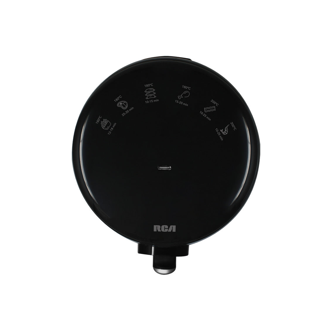 RCA RC-99B freidora Sencillo 2 L 1000 W Freidora de aire caliente Negro, 200 °C