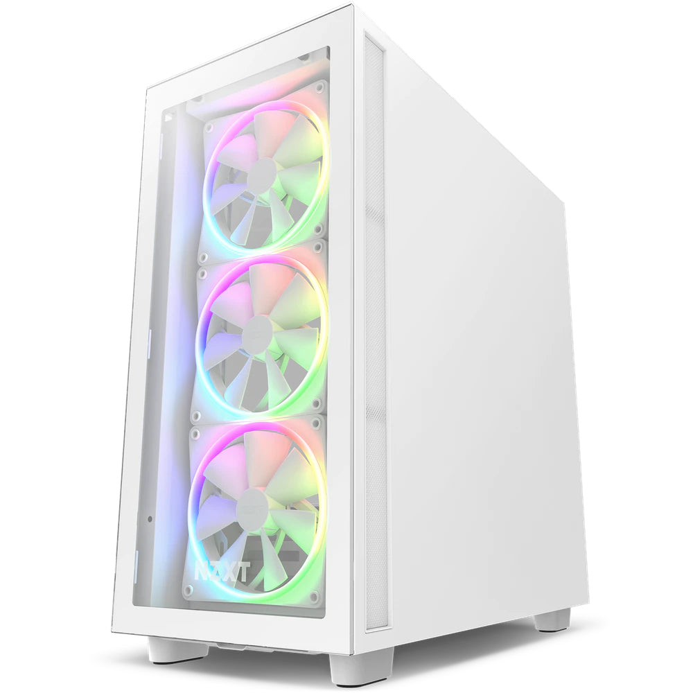 NZXT H7 Elite Midi Tower Blanco, ATX, EATX, Micro ATX, CM-H71EW-01 | Gabinetes de computadora