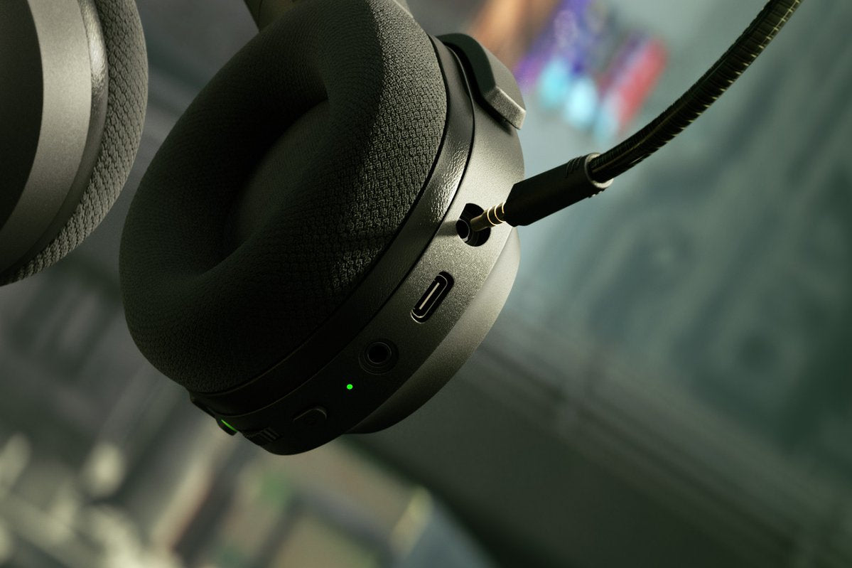 Razer BARRACUDA X Auriculares Inalámbrico y alámbrico Diadema Juego USB Tipo C Bluetooth Negro, 20 - 20000 Hz, 250 g