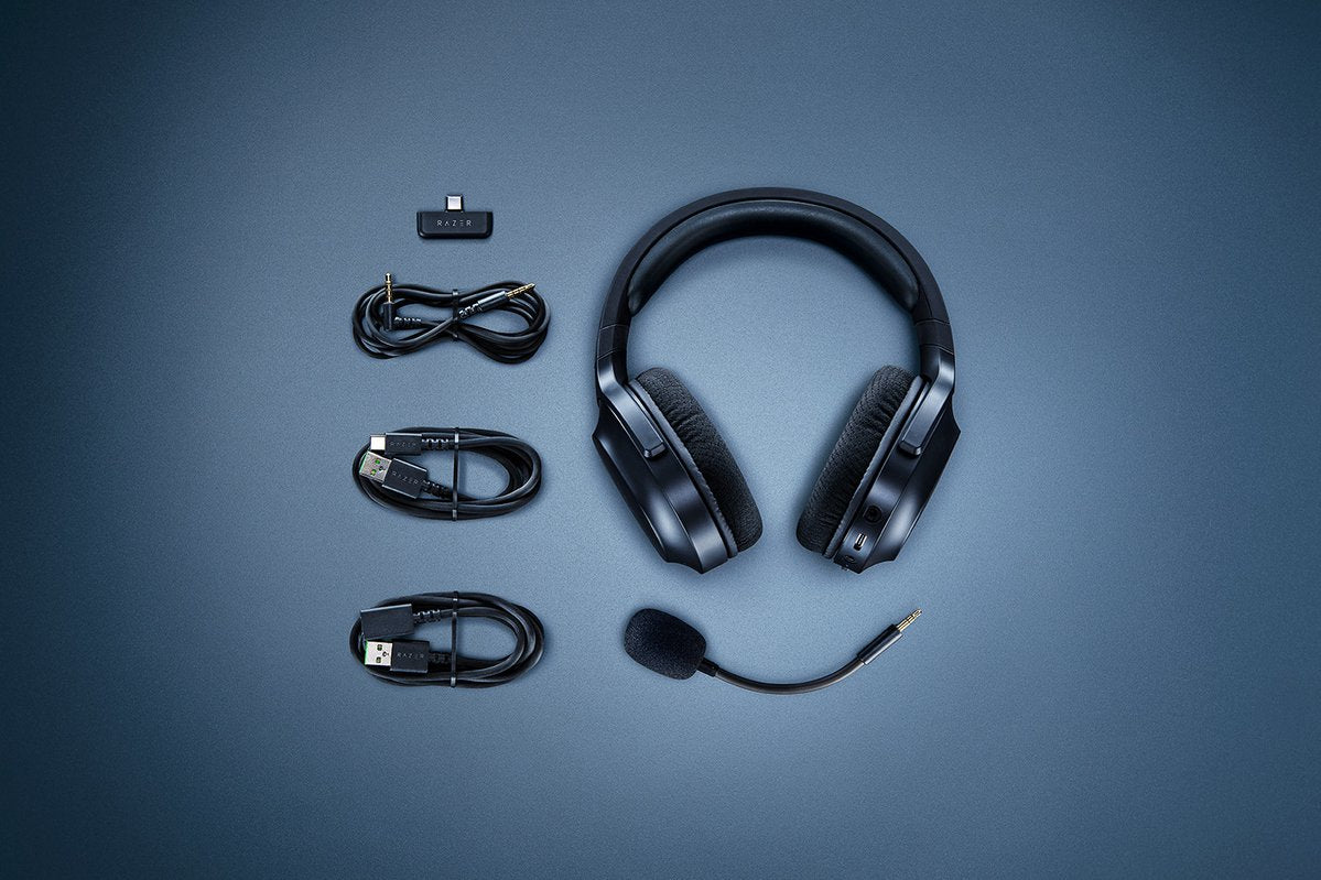 Razer BARRACUDA X Auriculares Inalámbrico y alámbrico Diadema Juego USB Tipo C Bluetooth Negro, 20 - 20000 Hz, 250 g