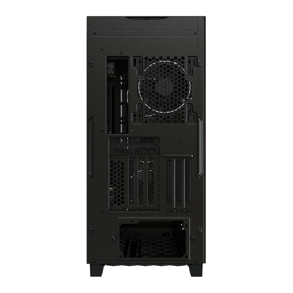 GIGABYTE GB-AC500G ST carcasas ordenador Vidrio, Plástico, Acero Midi Tower PC Negro