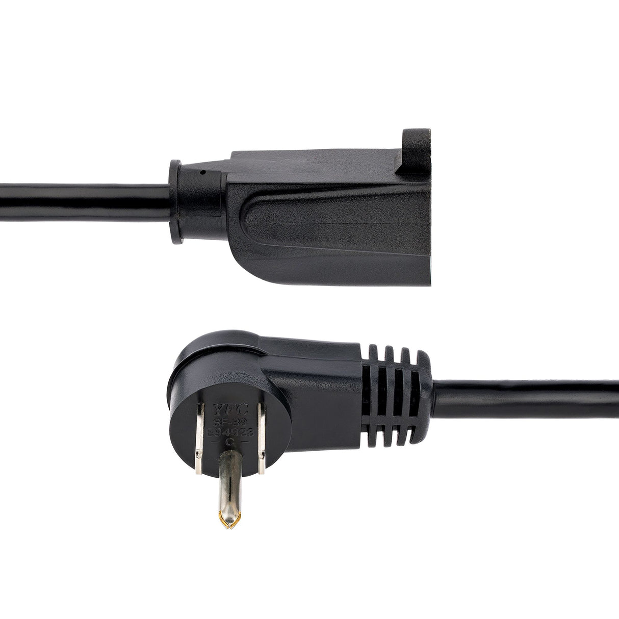 StarTech.com RFX-6F-POWER-CORD Cable Negro Macho Hembra 1,8 m