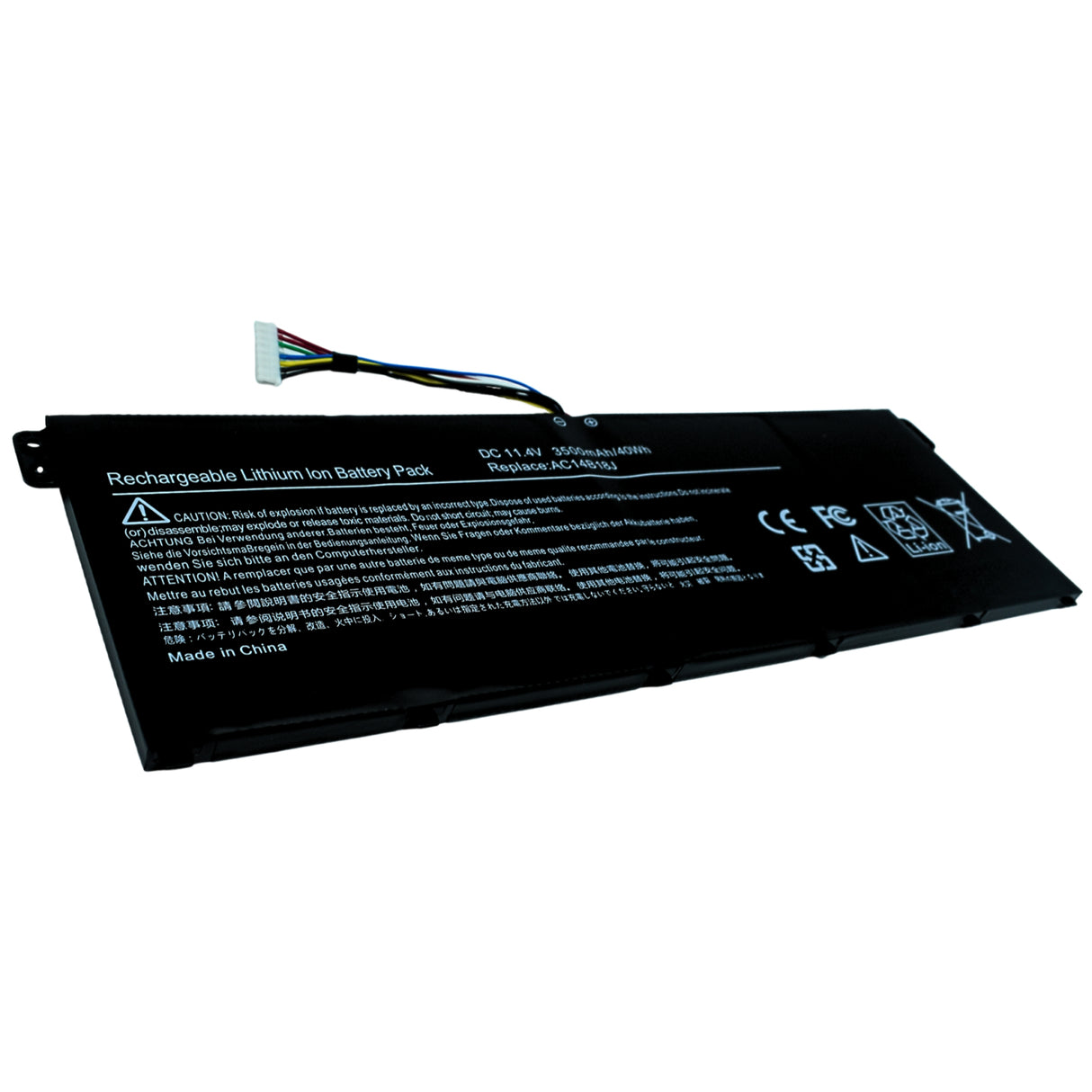 Ovaltech OTRE3-112 refacción para laptop Batería, Acer, Aspire E3-111, E3-721