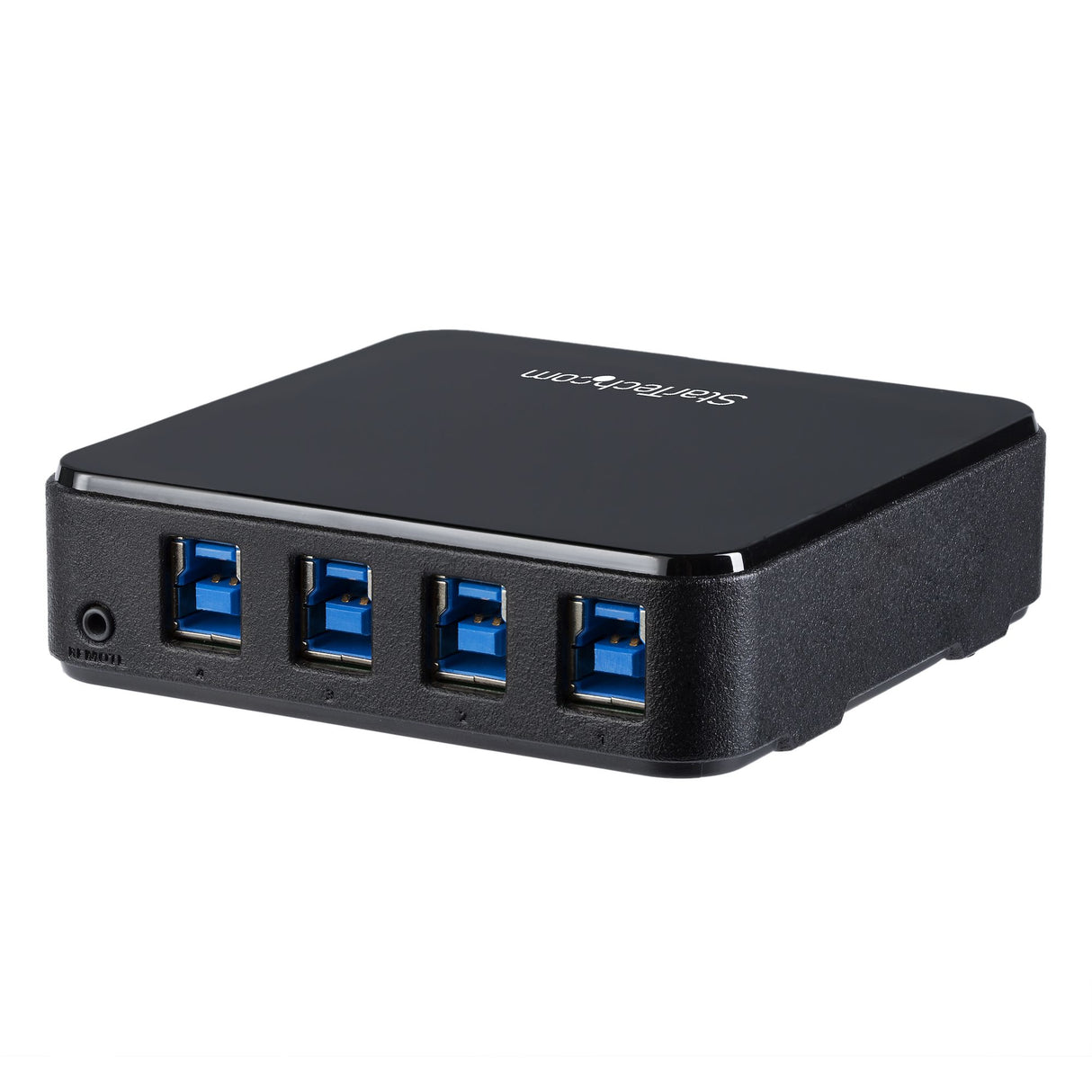 StarTech.com Switch Conmutador USB 3.0 (5Gbps) 4x4 para Compartir Dispositivos Periféricos interruptores para datos digitales 4 4 1 5 Gbit/s