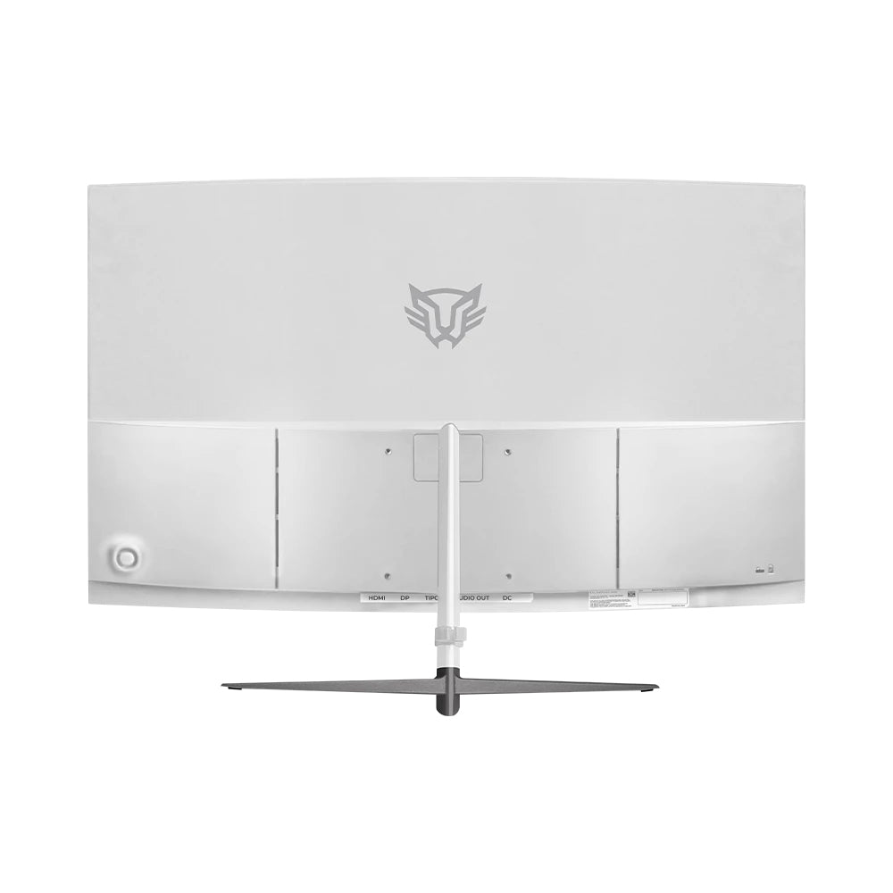 Monitor Gamer Balam Rush 27" Curvo Ultra Earth II MGX27C FHD 1920x1080 VA 165Hz 1ms HDMI/DP/USB-C 15W/3.5mm Blanco