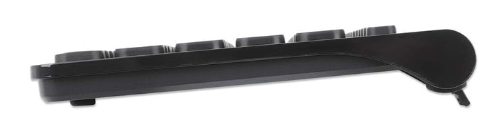 Manhattan 180764 teclado Universal RF inalámbrico QWERTY Negro