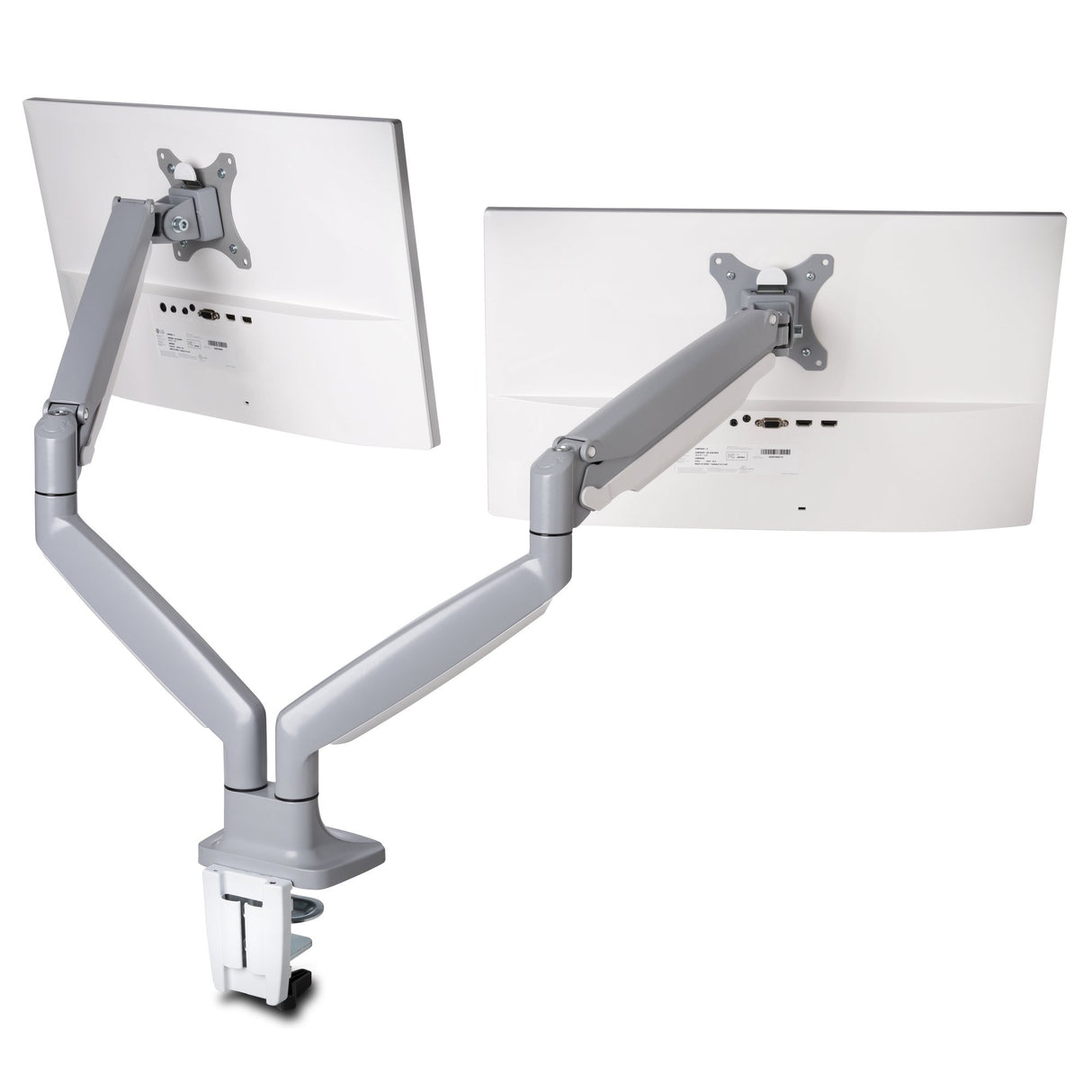 Kensington Brazo SmartFit de altura ajustable con un toque para dos monitores Monitor