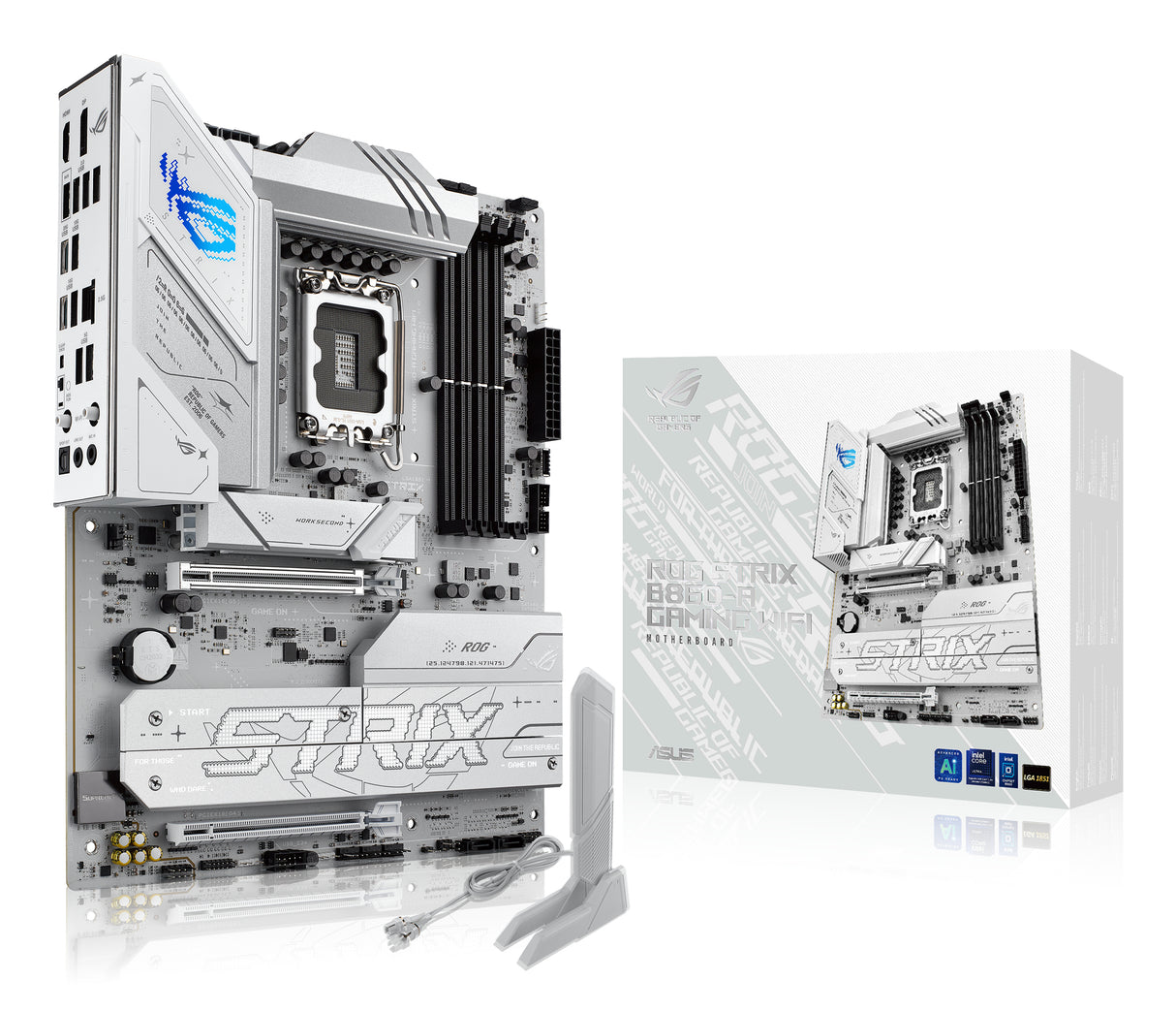 ASUS ROG STRIX B860-A GAMING WIFI placas base Intel LGA 1851 (Socket V1) Intel Core Ultra (Series 2) DDR5-SDRAM