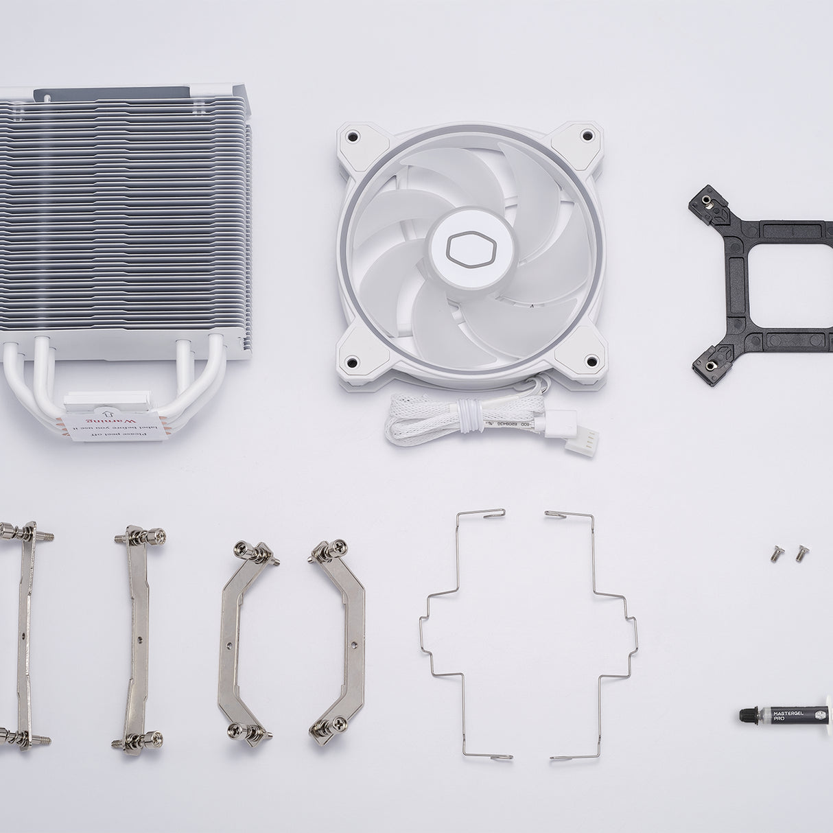 Cooler Master Hyper 212 Halo White Procesador Enfriador de aire 12 cm Blanco, 650 RPM, 2050 RPM