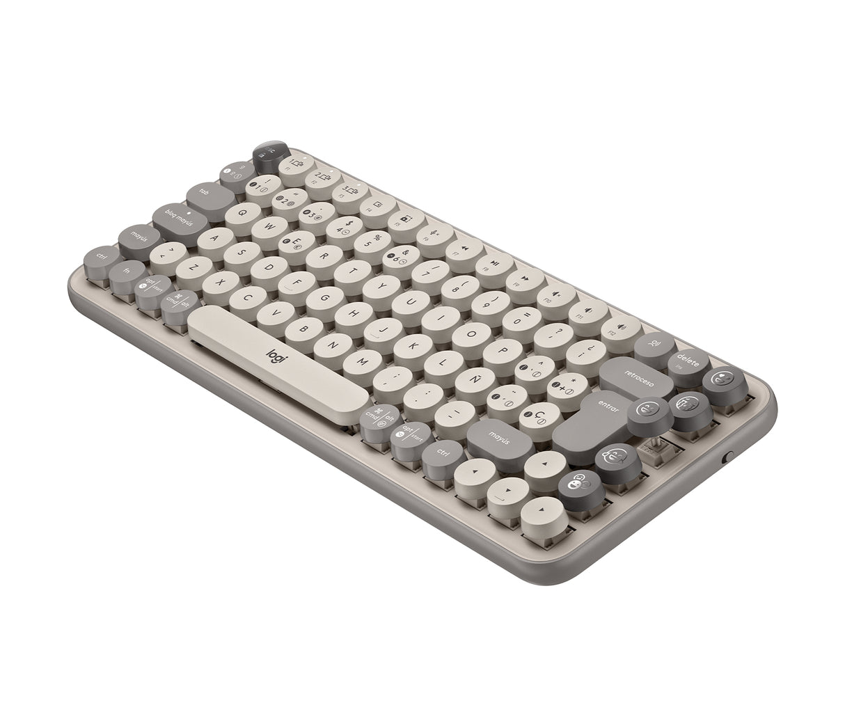 Logitech POP Keys Teclado Logitech Tactile Universal Inalámbrico Bluetooth