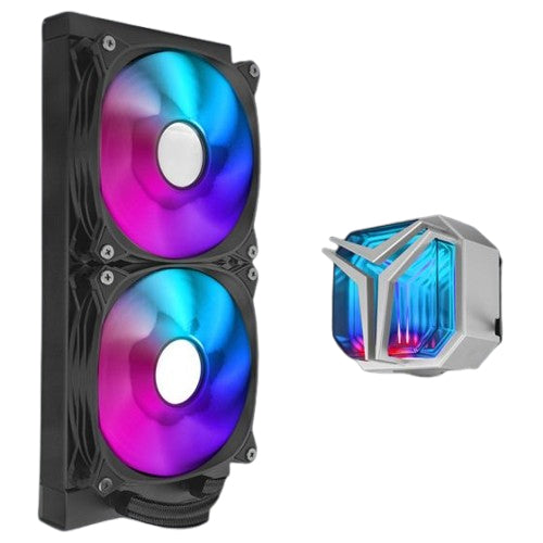 Yeyian YTD-240AL-M1 sistema de refrigeración de computadora Gabinete de la computadora Enfriador de aire 12 cm Negro