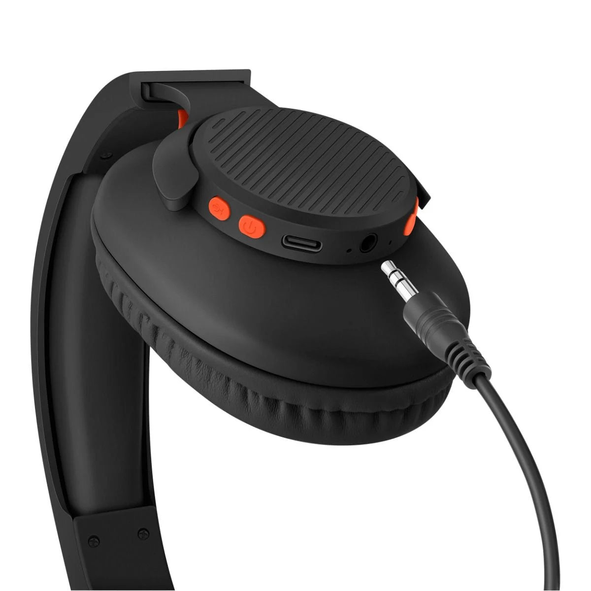 Steren AUD-7630NE audífono y auriculare Auriculares Inalámbrico Diadema Llamadas/Música USB Tipo C Bluetooth Negro