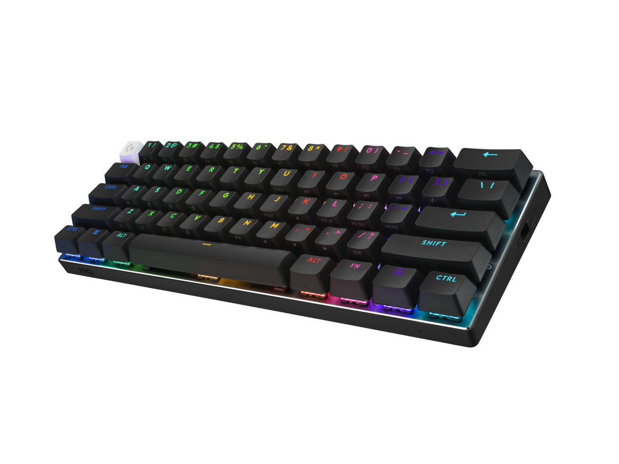Logitech G PRO X 60, Inalámbrico y alámbrico, RF inalámbrico + bluetooth, Interruptor mecánico