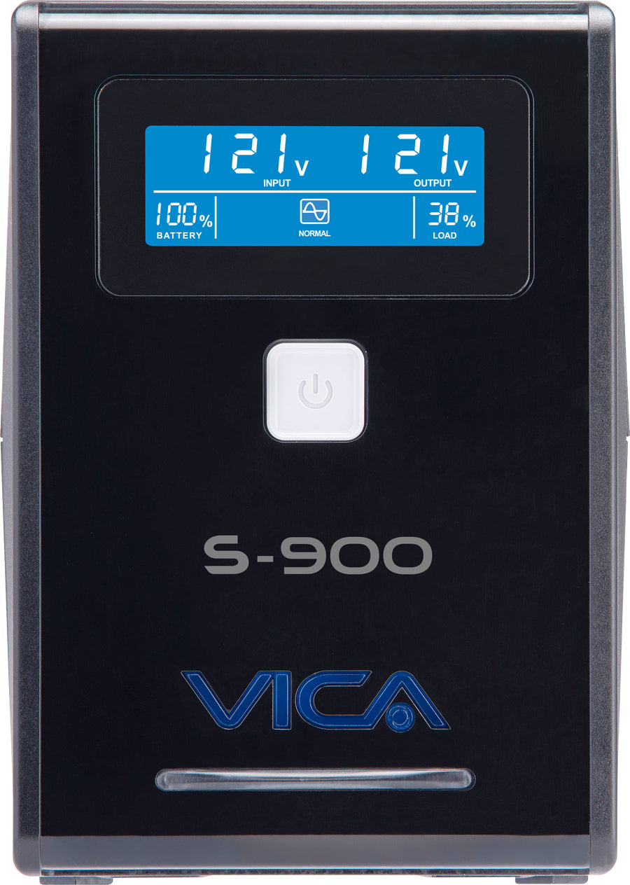 Vica S900 sistema de alimentación ininterrumpida (UPS) 0.9 kVA 550 W 6 salidas AC, 147 V, 108 V