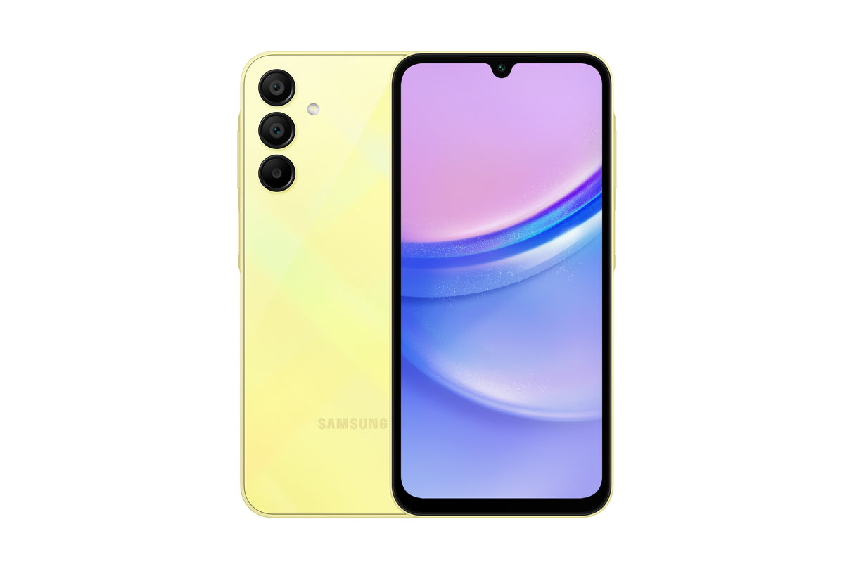 Samsung Galaxy SM-A155M 16.5 cm (6.5") Tarjeta SIM sencilla Android 14 4G USB Tipo C 4 GB 128 GB 5000 mAh Amarillo