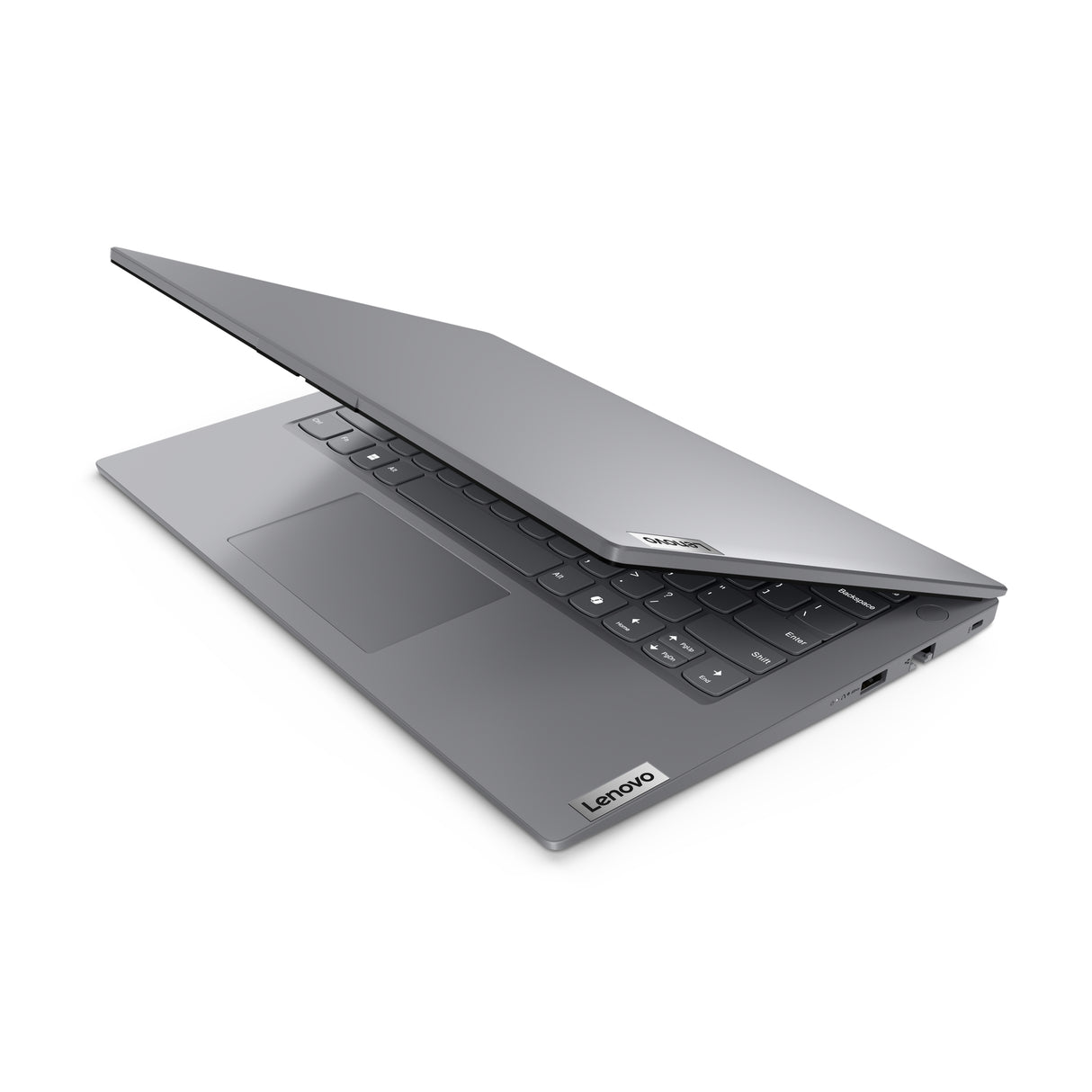 Lenovo V14 G5 IRL Laptop Luna Grey Portátil Gris Concha