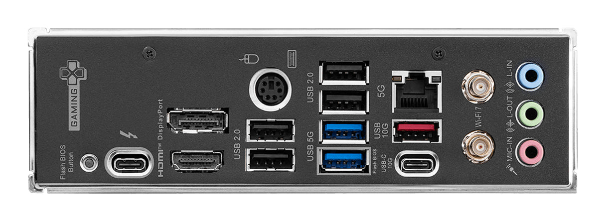 MSI Z890 GAMING PLUS WIFI placas base Intel LGA 1851 (Socket V1) Intel Core Ultra (Series 2) LGA 1851