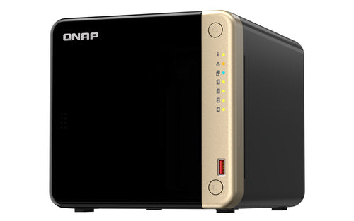 QNAP TS-464 Servidores NAS y de almacenamiento No 0 TB Intel® Celeron®