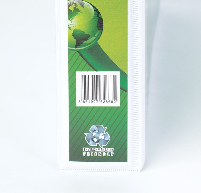 Techmakro ECOSMART1 carpeta de cartón Carta Multicolor, Almacenamiento, Cloruro de polivinilo (PVC), 250 hojas