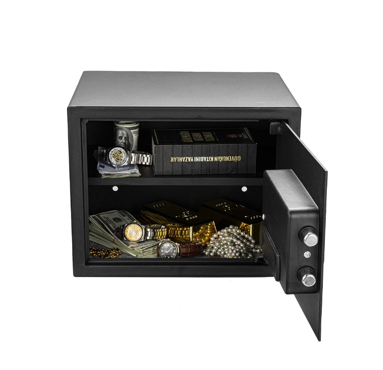 XE Seguridad CFBE-30 caja fuerte Transporte seguro Negro