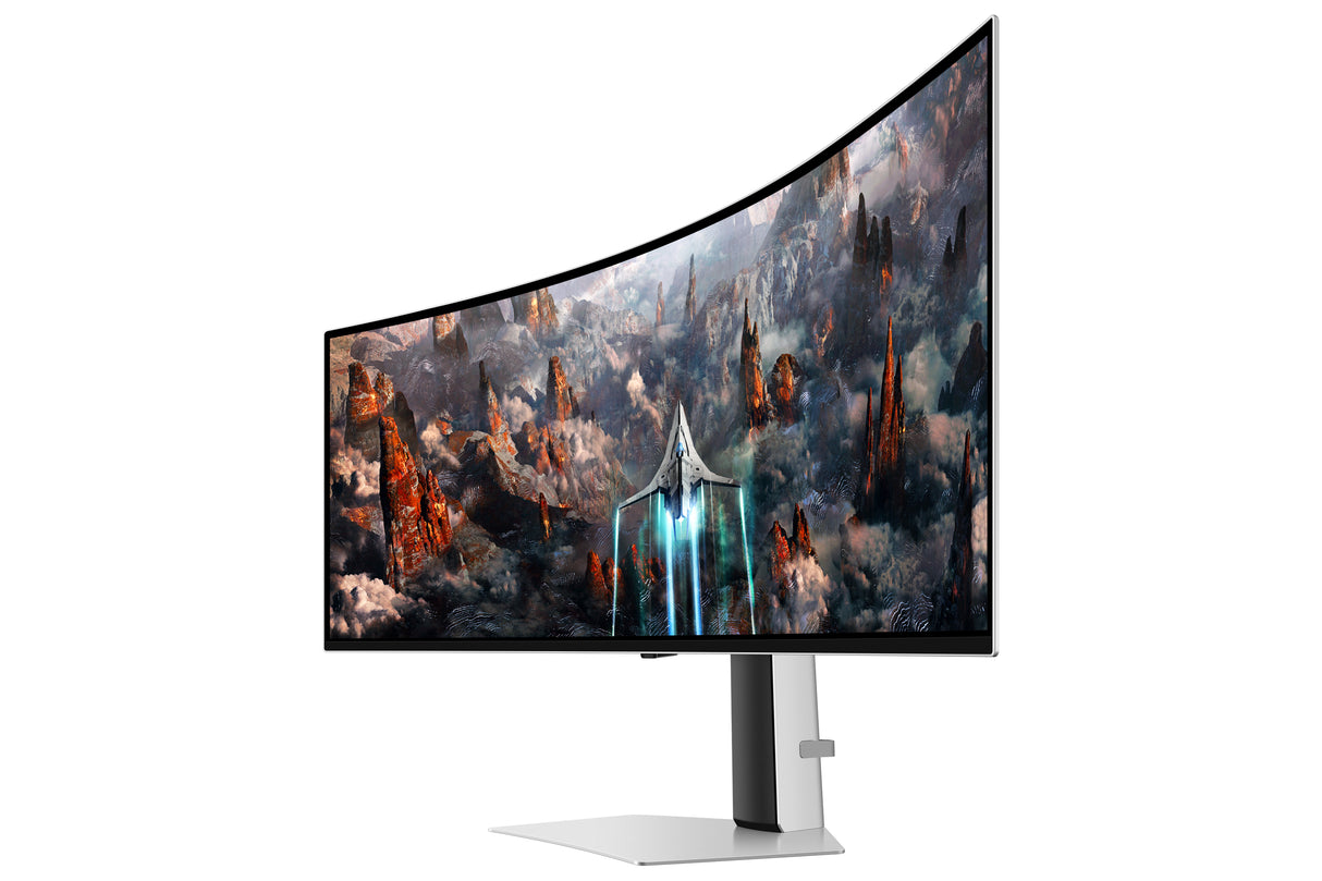 Samsung Odyssey LS49CG930SL Monitor 124,5 cm (49") 5120 x 1440 Pixeles Dual WQHD OLED Gris
