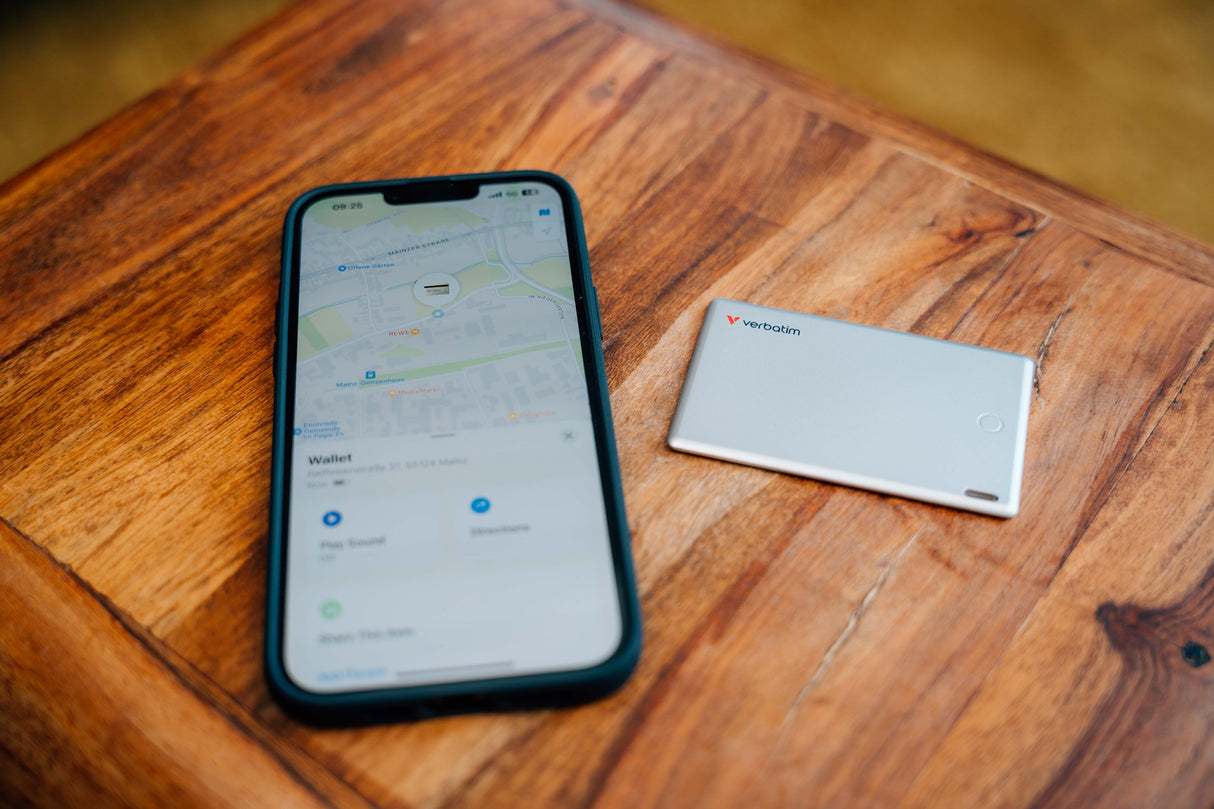 Verbatim My Finder localizadores y rastreadores gps Personal Buscador Plata IP66
