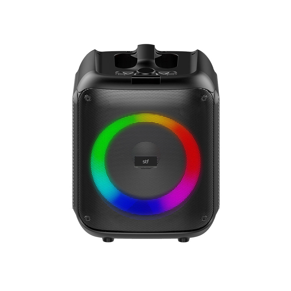 STF ST-S01683 altavoz portátil y para fiesta Altavoz de fiesta Negro 26 W, 13000 W, Inalámbrico
