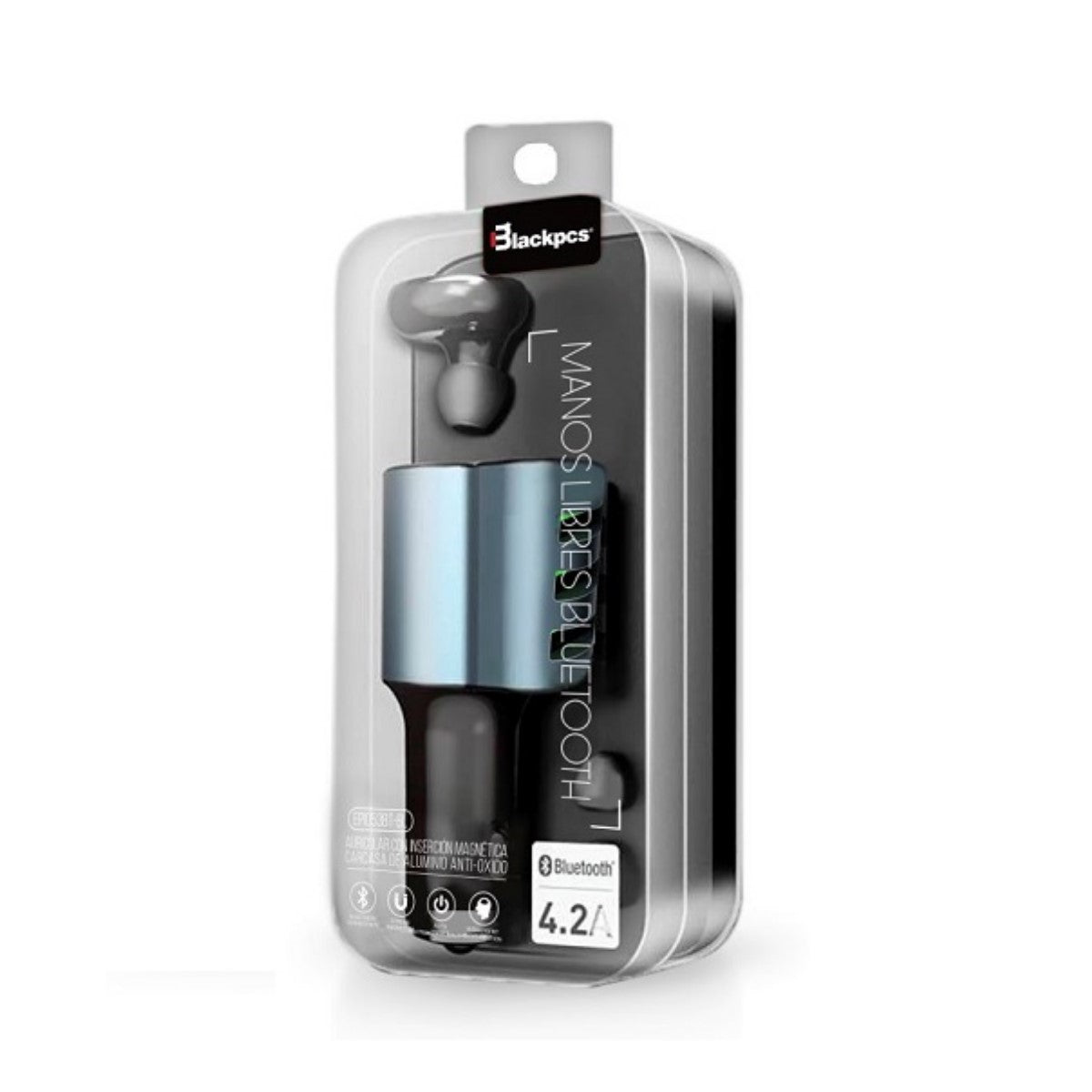 Cargador de Coche Negro 3 Puertos USB 4.8A Manos Libres Bluetooth 5.0