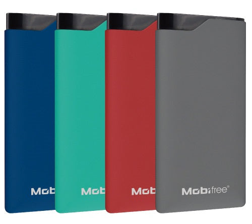 Cargador Portátil Power Bank Mobifree 10000mAh 1-Puerto USB Gris