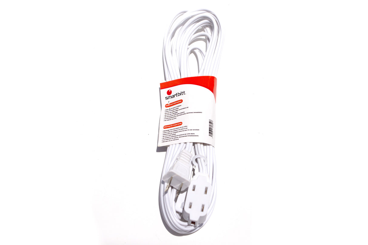 Extensión Domestica SMARTBITT SBEC-DOM05M, 3 salidas AC, 5 m, Blanco