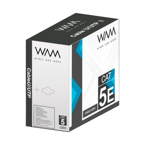 WAM CAT5E-GRIS cable de red 305 m U/UTP (UTP)