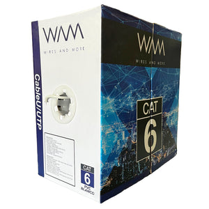 WAM CAT6-PVC-BLANCO cable de red 305 m U/UTP (UTP)