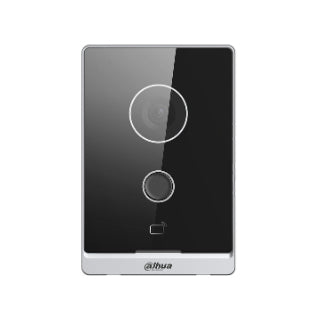 Video Portero IP Dahua DHI-VTO2211G-WP WiFi Inalámbrico 2MP Full HD Negro/Plata