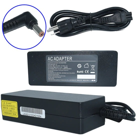 Generico Adaptador de Corriente Laptop AC-LENOVO-CAFE, 65W, 19V, 3.42A