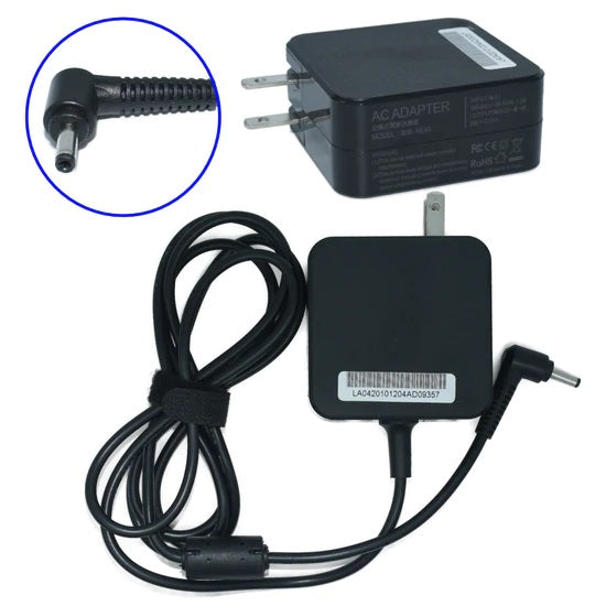 Cargador Laptop Genérico 45W 20V 2.25A Pin Redondo Lenovo
