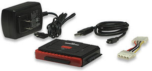 Manhattan Adaptador USB de Alta Velocidad 2.0 a SATA/ IDE Laptop USB tipo A Negro SATA 1.0
FCC
CE
EuP
WEEE 12 V
